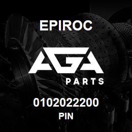 0102022200 Epiroc PIN | AGA Parts