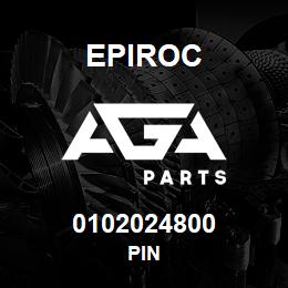 0102024800 Epiroc PIN | AGA Parts