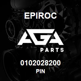 0102028200 Epiroc PIN | AGA Parts