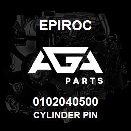 0102040500 Epiroc CYLINDER PIN | AGA Parts