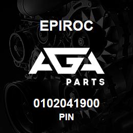 0102041900 Epiroc PIN | AGA Parts