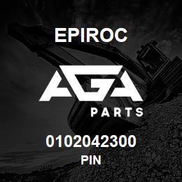 0102042300 Epiroc PIN | AGA Parts