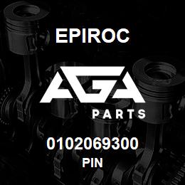 0102069300 Epiroc PIN | AGA Parts