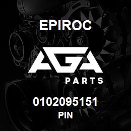 0102095151 Epiroc PIN | AGA Parts