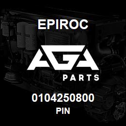 0104250800 Epiroc PIN | AGA Parts