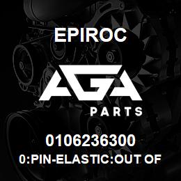 0106236300 Epiroc 0:PIN-ELASTIC:OUT OF PROD | AGA Parts