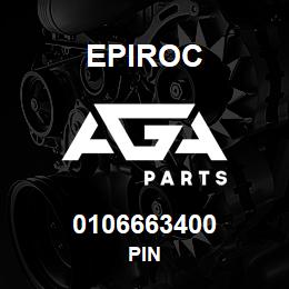 0106663400 Epiroc PIN | AGA Parts