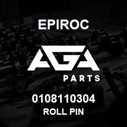 0108110304 Epiroc ROLL PIN | AGA Parts