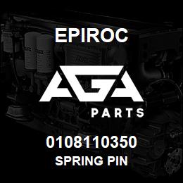 0108110350 Epiroc SPRING PIN | AGA Parts