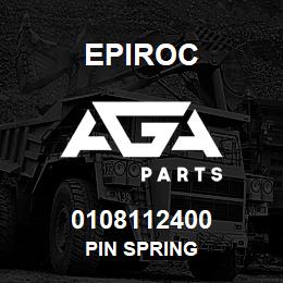 0108112400 Epiroc PIN SPRING | AGA Parts