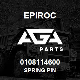 0108114600 Epiroc SPRING PIN | AGA Parts