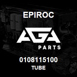 0108115100 Epiroc TUBE | AGA Parts