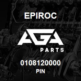 0108120000 Epiroc PIN | AGA Parts