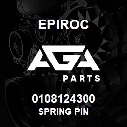 0108124300 Epiroc SPRING PIN | AGA Parts