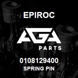 0108129400 Epiroc SPRING PIN | AGA Parts