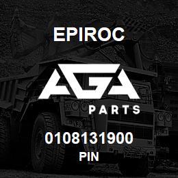 0108131900 Epiroc PIN | AGA Parts