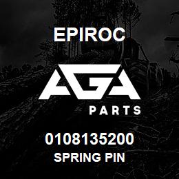 0108135200 Epiroc SPRING PIN | AGA Parts