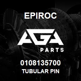 0108135700 Epiroc TUBULAR PIN | AGA Parts