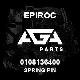 0108136400 Epiroc SPRING PIN | AGA Parts