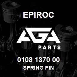 0108 1370 00 Epiroc SPRING PIN | AGA Parts