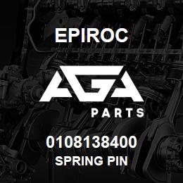 0108138400 Epiroc SPRING PIN | AGA Parts