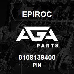 0108139400 Epiroc PIN | AGA Parts