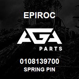 0108139700 Epiroc SPRING PIN | AGA Parts