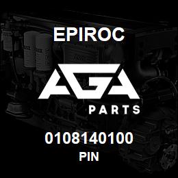 0108140100 Epiroc PIN | AGA Parts