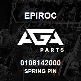 0108142000 Epiroc SPRING PIN | AGA Parts