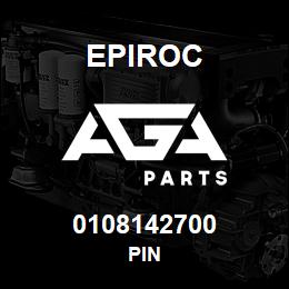 0108142700 Epiroc PIN | AGA Parts