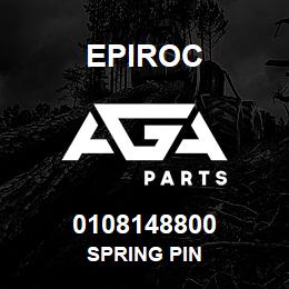 0108148800 Epiroc SPRING PIN | AGA Parts