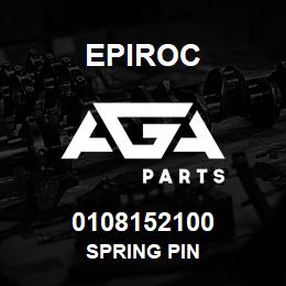 0108152100 Epiroc SPRING PIN | AGA Parts