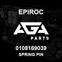 0108169039 Epiroc SPRING PIN | AGA Parts