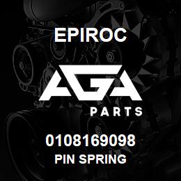 0108169098 Epiroc PIN SPRING | AGA Parts