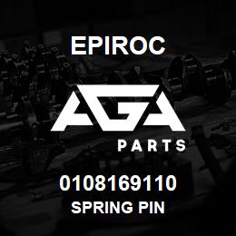 0108169110 Epiroc SPRING PIN | AGA Parts