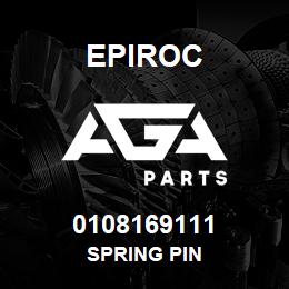 0108169111 Epiroc SPRING PIN | AGA Parts