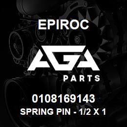 0108169143 Epiroc SPRING PIN - 1/2 X 1 1/2 | AGA Parts