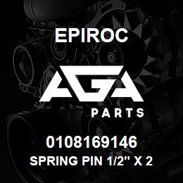 0108169146 Epiroc SPRING PIN 1/2" X 2 3/4" LG | AGA Parts