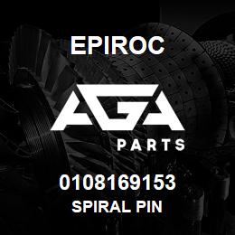 0108169153 Epiroc SPIRAL PIN | AGA Parts