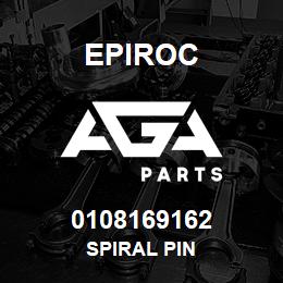 0108169162 Epiroc SPIRAL PIN | AGA Parts