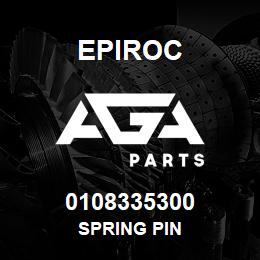 0108335300 Epiroc SPRING PIN | AGA Parts