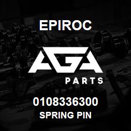 0108336300 Epiroc SPRING PIN | AGA Parts