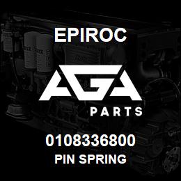 0108336800 Epiroc PIN SPRING | AGA Parts