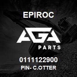 0111122900 Epiroc PIN- C.OTTER | AGA Parts