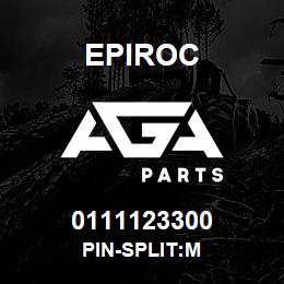 0111123300 Epiroc PIN-SPLIT:M | AGA Parts