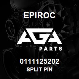 0111125202 Epiroc SPLIT PIN | AGA Parts