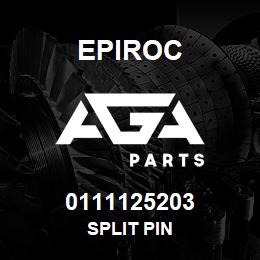 0111125203 Epiroc SPLIT PIN | AGA Parts