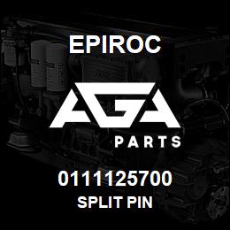 0111125700 Epiroc SPLIT PIN | AGA Parts