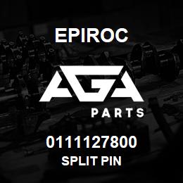 0111127800 Epiroc SPLIT PIN | AGA Parts