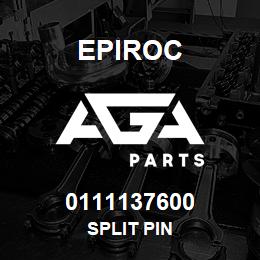 0111137600 Epiroc SPLIT PIN | AGA Parts